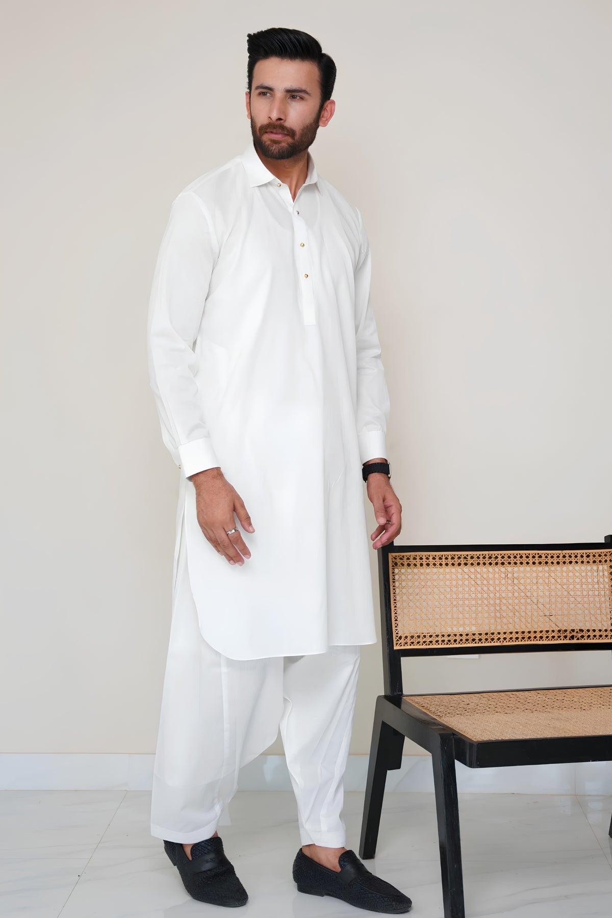 Shahenshah Cotton-WHITE-PC005