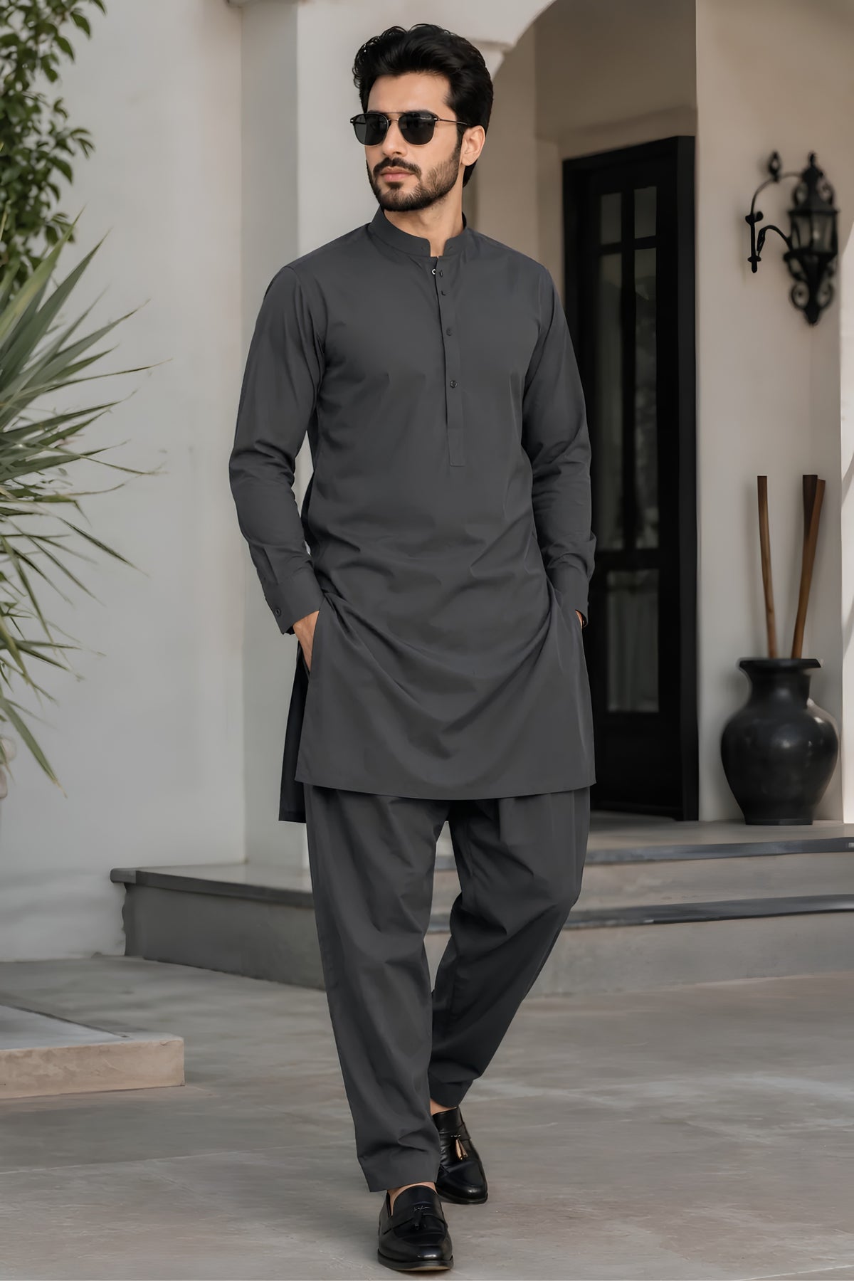 Shahenshah Cotton-GREY-PC010