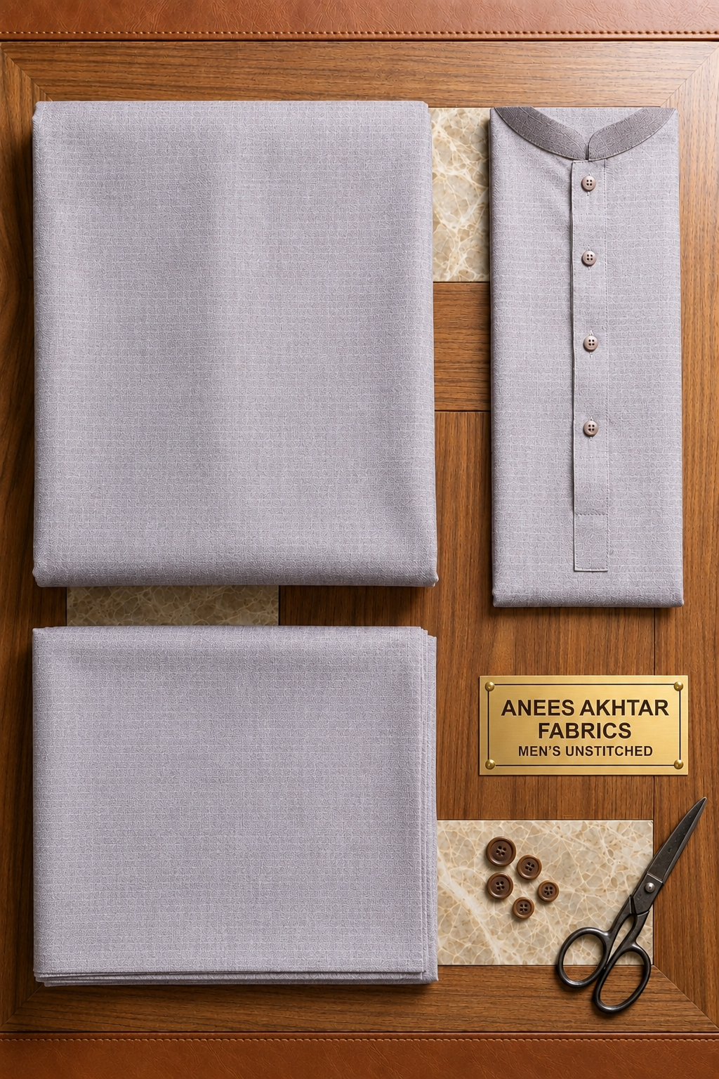Majestic Wash & Wear Suit-LEVENDER-MW006